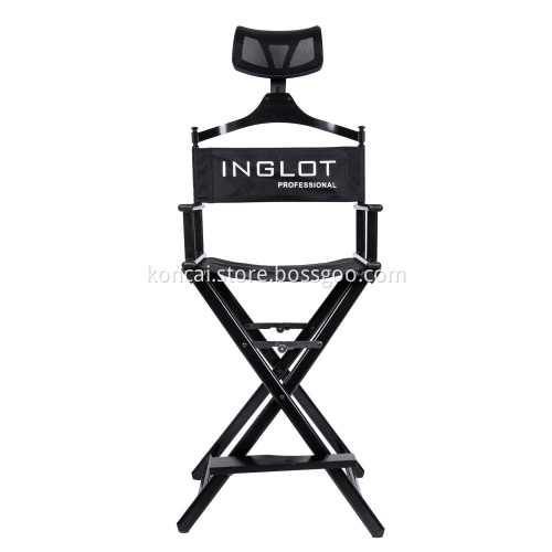 Portable Director Aluminum Folding Makeup Chair